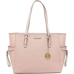 MICHAEL KORS GILLY LARGE DRAWSTRING TRAVEL TOTE SHOULDER BAG MK PINK BALLET